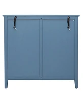 3 Drawer Cabinet,Natural rattan,American Furniture,Suitable for bedroom, living room, study
