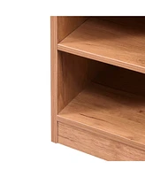 Multifunctional Shoe Cabinet with Storage, Bench & Adjustable Shelves for Hallway