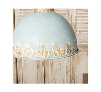 Retro Blue Pendant Light for Stylish Home Interiors, Perfect for Creating a Cozy and Sophisticated Ambiance