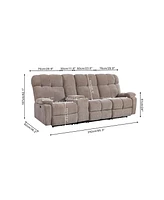 Dual Okra Motor Power Recliner Sofa 2 Seater 1.5L-r+1.5R-r Multiple Combinations