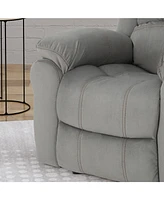 Sophisticated Manual Recliner: Modern Elegance and Effortless Comfort