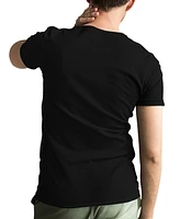 La Pop Art Men's Meow Heart Premium Blend Word T-Shirt