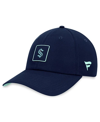 Fanatics Men's Blue Seattle Kraken Authentic Pro Rink Adjustable Hat