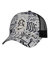 Nike Men's Black Club America Ca x Woven Patch Rise Trucker Adjustable Hat