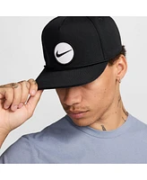 Nike Men's and Women's Black Retro Pro Performance Snapback Hat