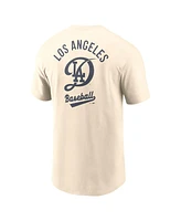 Nike Men's Cream Los Angeles Dodgers 2025 City Connect T-Shirt