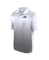 Logo Athletic Men's White/Gray Buffalo Bills Sandlot Game Polo Shirt