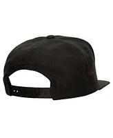Mitchell & Ness Men's Black New York Islanders Soul Strike Cultivated Pearl Tonal Snapback Hat