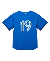 Mitchell & Ness Men's Jose Bautista Blue Toronto Jays Authentic Batting Practice Jersey