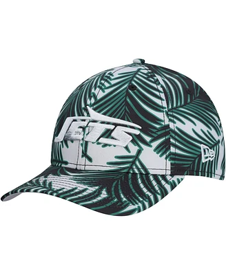 New Era Men's Gray York Jets Palms 39THIRTY Flex Hat