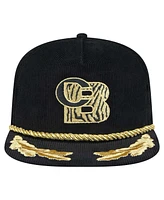 New Era Men's Black Cincinnati Bengals City Originals Corduroy Skipper Golfer Snapback Hat