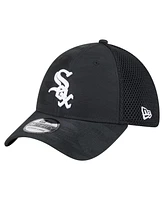 New Era Men's Black Chicago White Sox Subtle Camo 39THIRTY Flex Hat