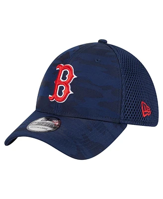 New Era Men's Navy Boston Red Sox Subtle Camo 39THIRTY Flex Hat