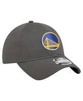 New Era Men's Charcoal Golden State Warriors Active Ripstop 9TWENTY Adjustable Hat