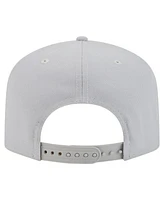 New Era Men's Gray Boston Celtics Colorpack A-Frame Pinch Front 9FIFTY Snapback Hat