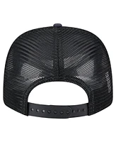 New Era Men's Black Seattle Mariners Adventure Drinks Pattern 9SEVENTY Stretch-Snap Hat