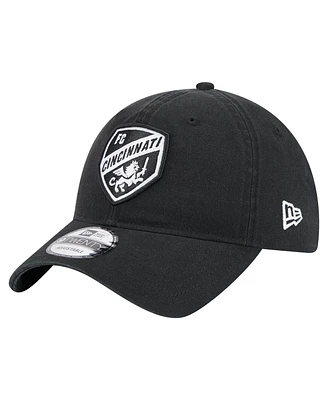 New Era Men's Black Fc Cincinnati 2025 Kickoff 9TWENTY Adjustable Hat