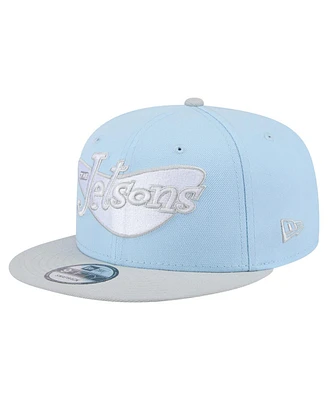New Era Men's Light Blue/Gray the Jetsons Two-Tone 9FIFTY Snapback Hat