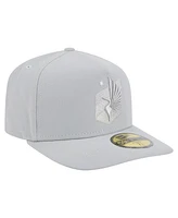 New Era Men's Gray Minnesota United Fc Color Pack A-Frame 59FIFTY Fitted Hat
