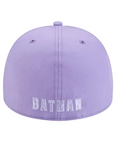 New Era Men's Purple Batman A-Frame 59FIFTY Fitted Hat