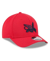 New Era Men's Red Texas Rangers City Connect Batting Practice 9FORTY M-Crown Adjustable Hat