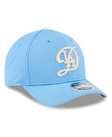 New Era Men's Light Blue Los Angeles Dodgers City Connect Batting Practice 9FORTY M-Crown Adjustable Hat