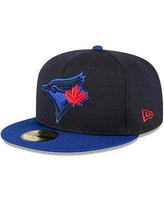 New Era Men's Navy/Royal Toronto Blue Jays City Connect Batting Practice 59FIFTY Fitted Hat