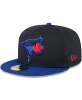 New Era Men's Navy/Royal Toronto Blue Jays City Connect Batting Practice 59FIFTY Fitted Hat
