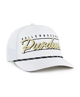 '47 Brand Men's White Purdue Boilermakers Condor Hitch Brrr Adjustable Hat