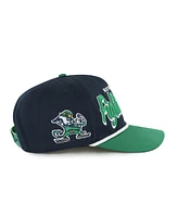 '47 Brand Men's Navy Notre Dame Fighting Irish Drop Shadow Rope Hitch Adjustable Hat