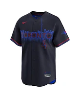 Nike Men's George Springer Blue Toronto Jays City Connect Limited Jersey