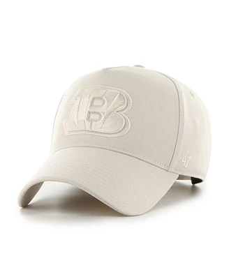 '47 Brand Men's Cream Cincinnati Bengals Ballpark Offside Adjustable Hat