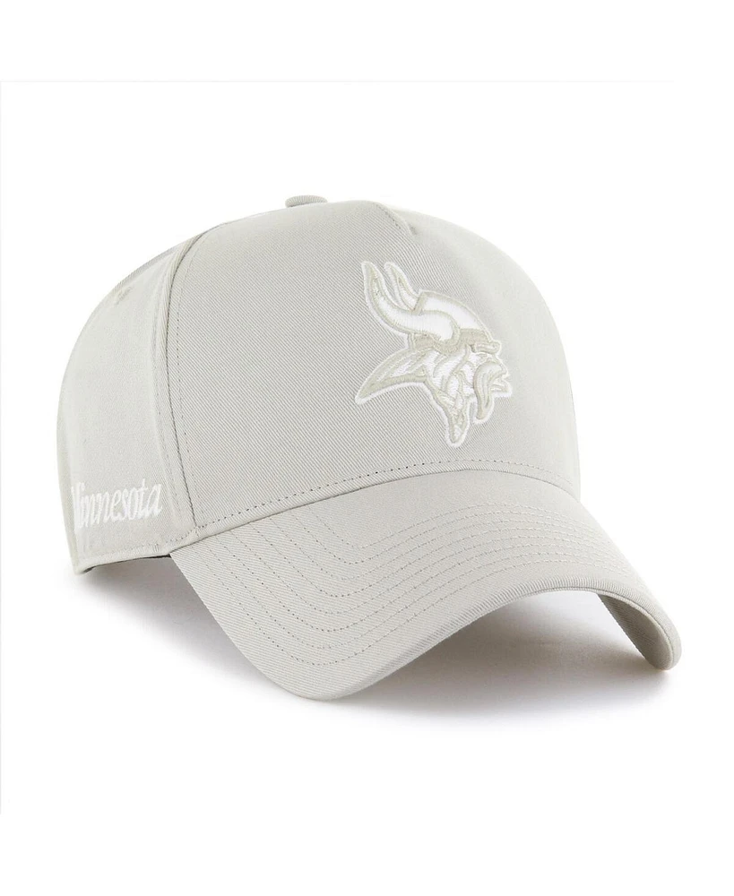 '47 Brand Men's Cream Minnesota Vikings Foundation Offside Adjustable Hat