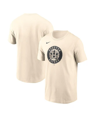 Nike Men's Cream Houston Astros Camo Logo T-Shirt