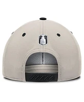 Fanatics Men's Black/Gray Minnesota Wild 2025 Stanley Cup Playoffs Locker Room Trucker Adjustable Hat