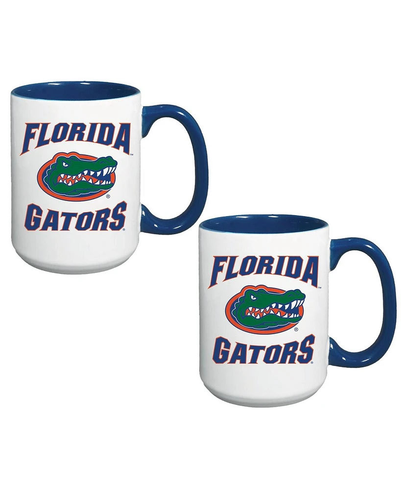 Indigo Falls Florida Gators 15oz. Combo Mug Set of 2