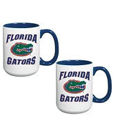 Indigo Falls Florida Gators 15oz. Combo Mug Set of 2