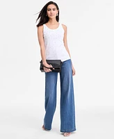 I.n.c. International Concepts Women's Embellished Tank Top, Exclusively at Macy's
