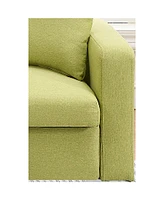 Multi-functional storage comfortable double sofa,Suitable for living room, apartment, home office