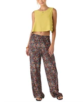 O'Neill Juniors' Jonie Floral Ditsy-Print Pants