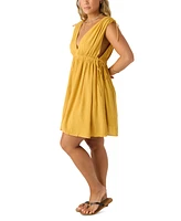 O'Neill Juniors' Madeleine Drawstring Mini Dress