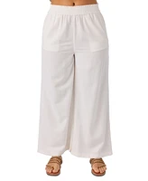 O'Neill Juniors' Sanders Woven Flowy Pull-On Pants