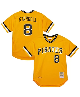 Mitchell & Ness Men's Willie Stargell Gold Pittsburgh Pirates 1979 Throwback Authentic Jersey