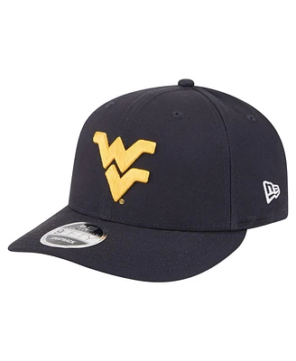 New Era Men's Navy West Virginia Mountaineers Low Profile 9FIFTY Snapback Hat
