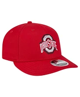 New Era Men's Scarlet Ohio State Buckeyes Low Profile 9FIFTY Snapback Hat