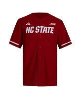 Adidas Men's Red Nc State Wolfpack Replica Baseball Jersey