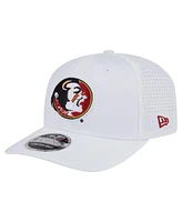 New Era Men's White Florida State Seminoles Perform Vault 9SEVENTY Stretch-Snap Hat