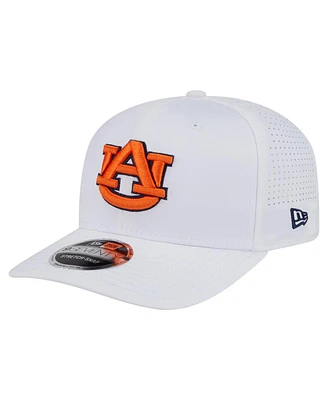 New Era Men's White Auburn Tigers Perform Vault 9SEVENTY Stretch-Snap Hat