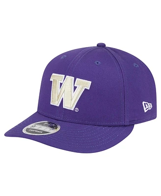 New Era Men's Purple Washington Huskies Low Profile 9FIFTY Snapback Hat