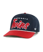'47 Brand Men's Navy Minnesota Twins Drop Shadow Rope Hitch Adjustable Hat